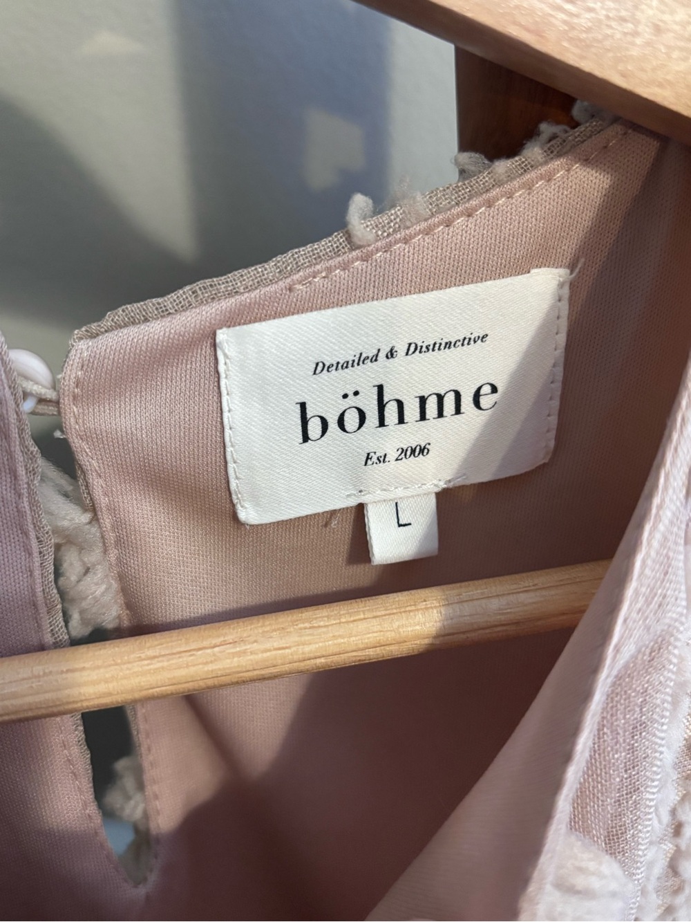 Bohme Pom-Pom Textured Long-Sleeve Blouse Boho Feminine - Picture 7 of 8
